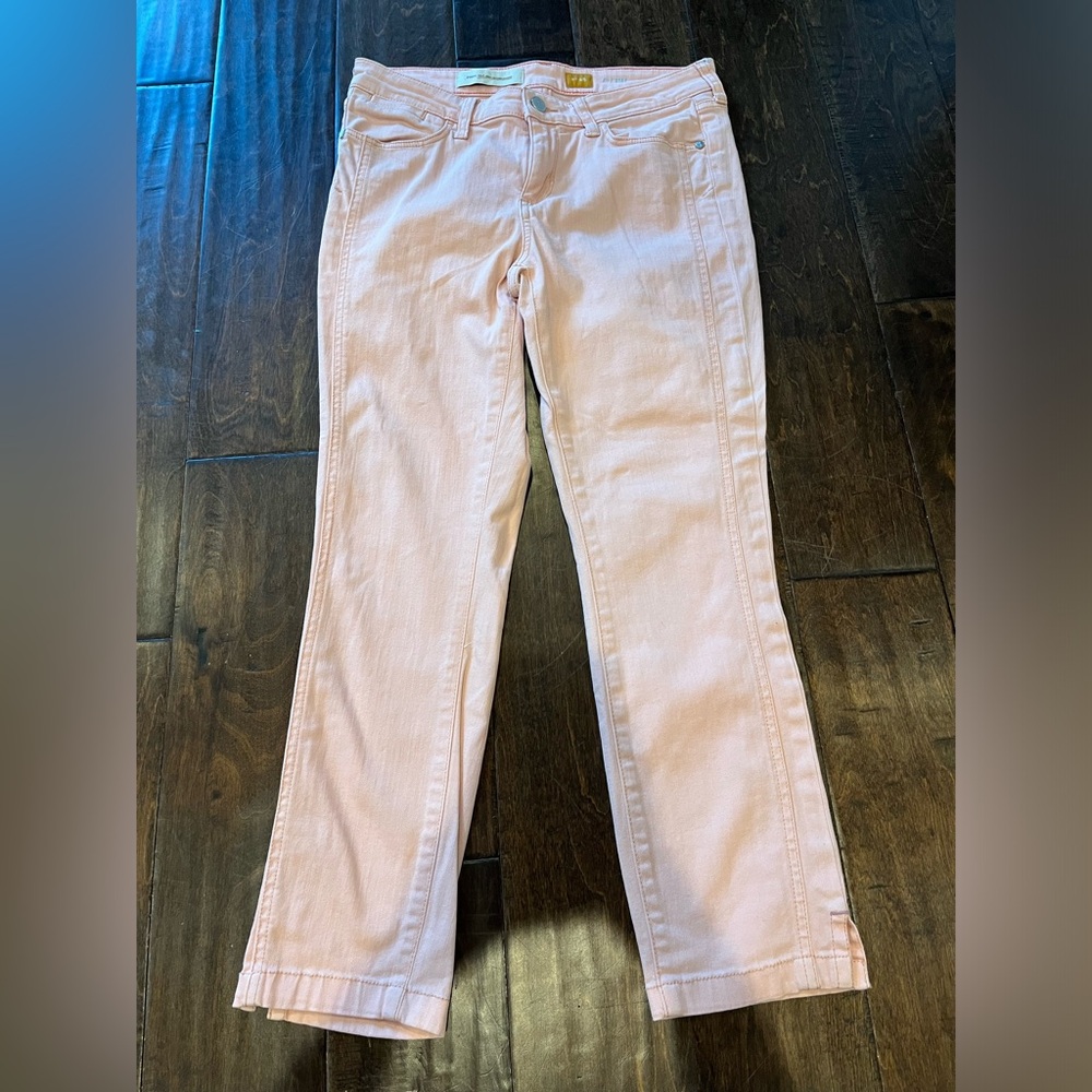 Pilcro Stet Fit Pink Jeans size 28 Anthropologie - Picture 2 of 8